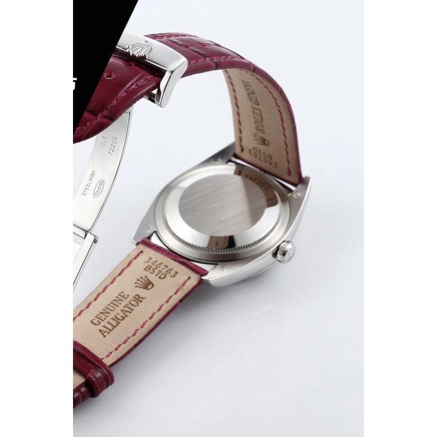 R01ex Day-Date 36mm , Oyster, leather